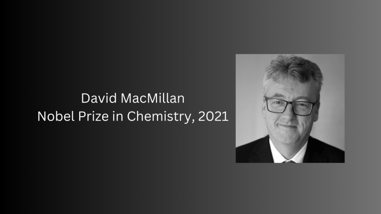 Nobel Prize in Chemistry recipient Dr. David MacMillan presents, December 14, 2023