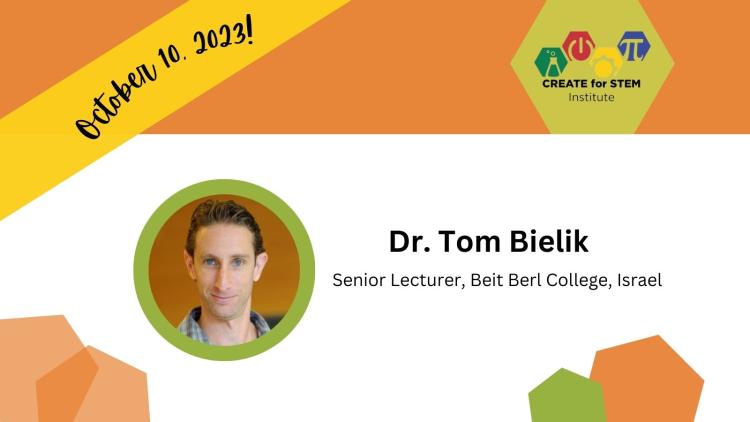 CANCELED - Dr. Tom Bielik presentation, Tuesday, October 10, 2023