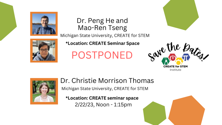 2/15/23 presentation postponed; Christie Morrison Thomas, 2/22/23