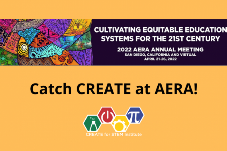 2022 AERA and CREATE Header Image