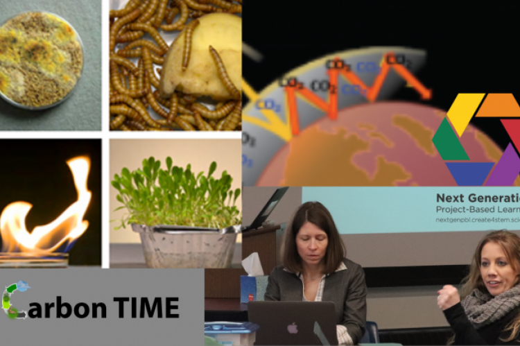 Carbon TIME collage header image