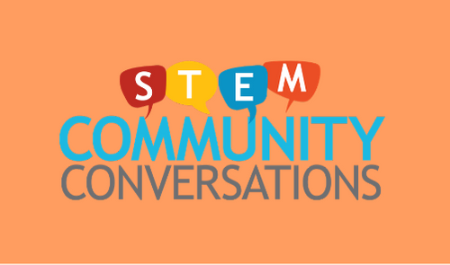 STEM community conversations logo