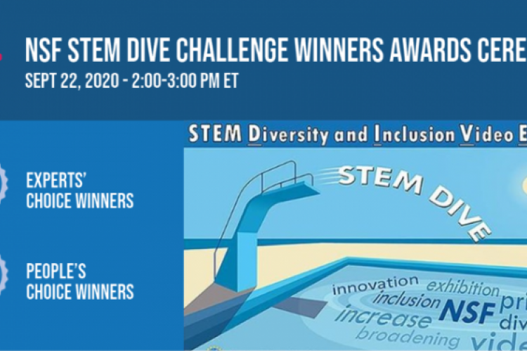 STEM Dive Challenge Header Image and event date