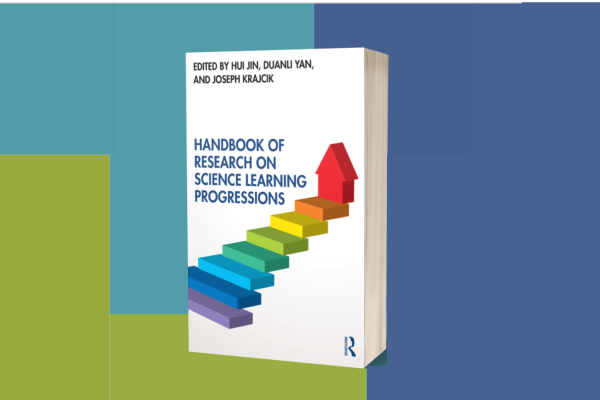 Photo of cover of Handbook of Research on Science Learning Progressions