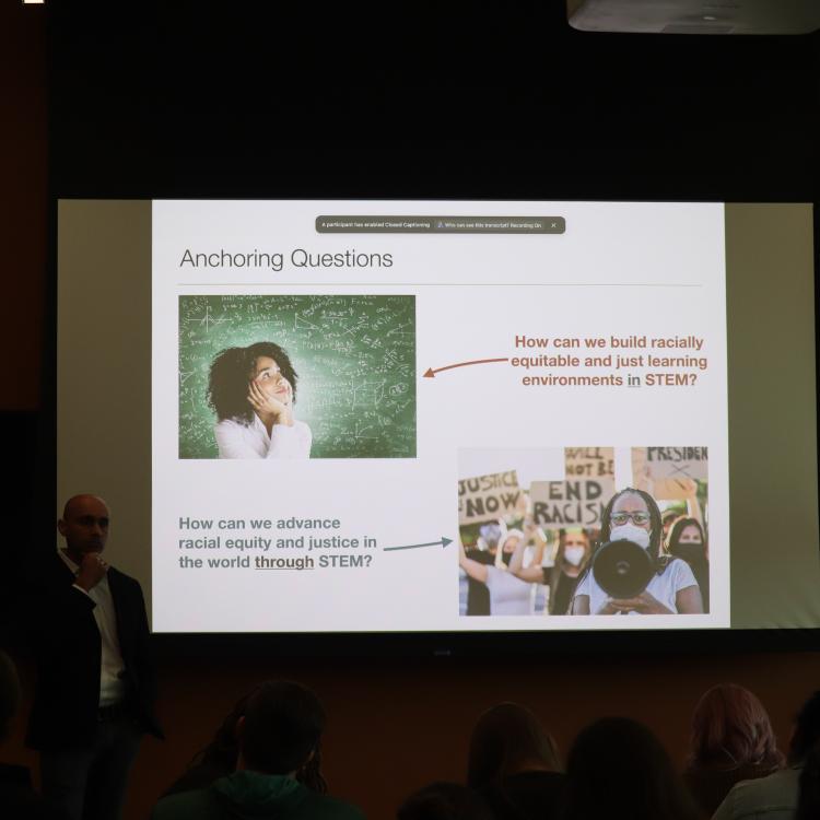 Niral Shah presenting