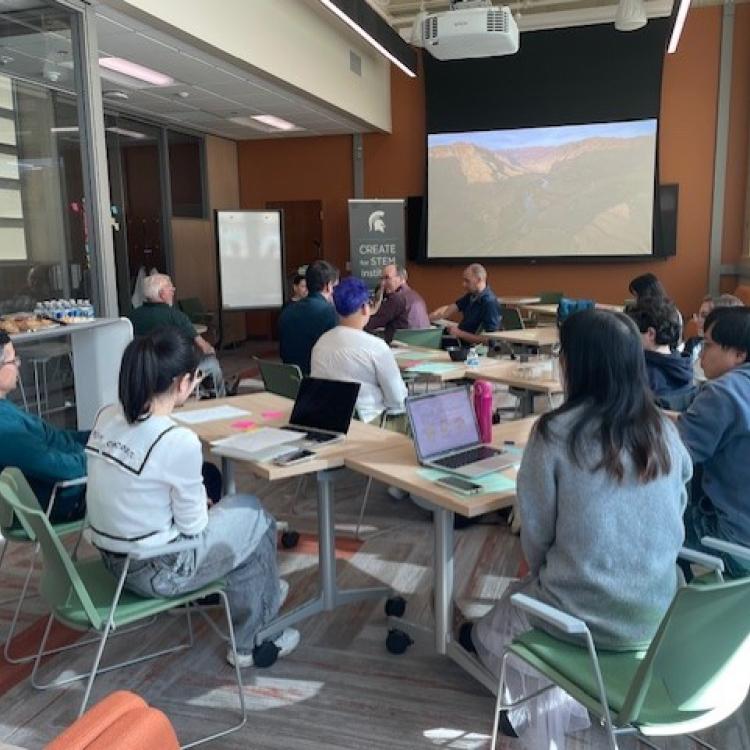 Participants in Community Talks session