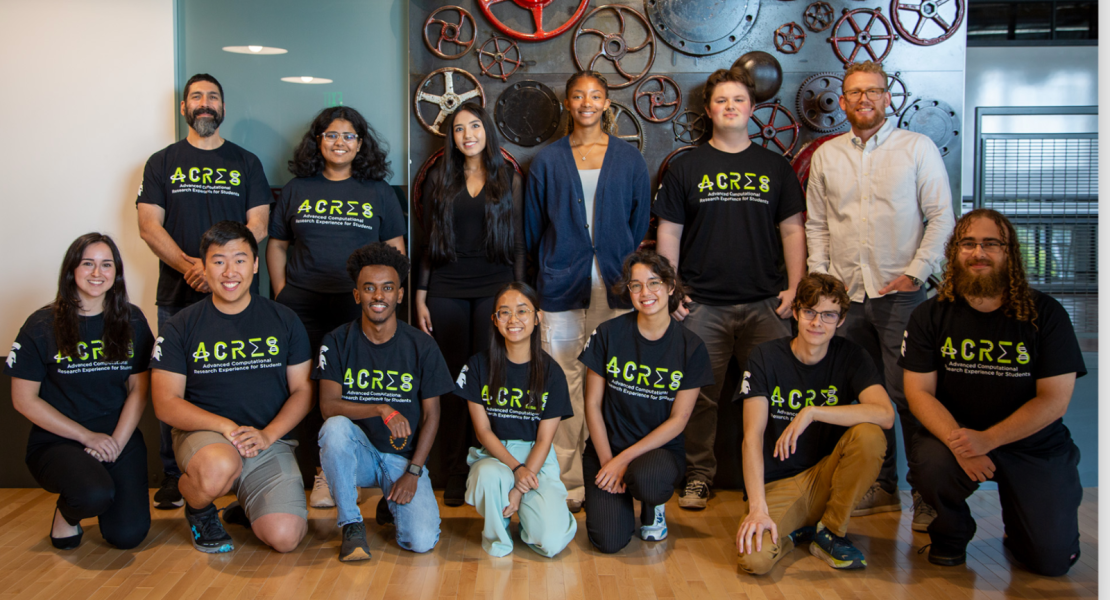 Group photo of 2024 ACRES student participants