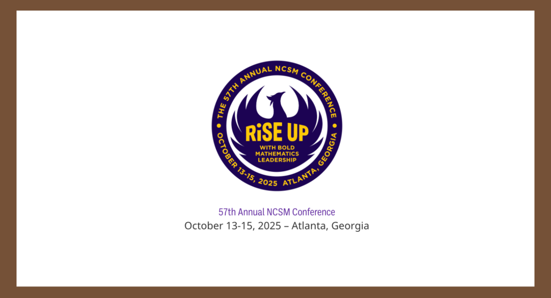 NCSM logo; Rise Up, 2025 Annual Conference