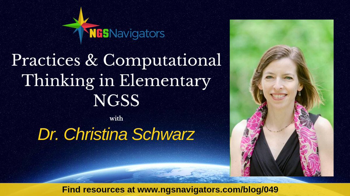 Advertisement for NGSNavitgator event with Christina Schwartz's picture